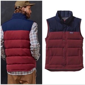 Patagonia Men's Bivy Down Vest Oxblood